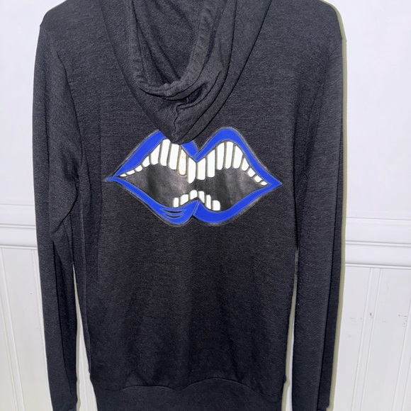 Chrome Hearts Matty Boy Chomper Leather Patch Zip-Up Hoodie - Picture 2 of 14